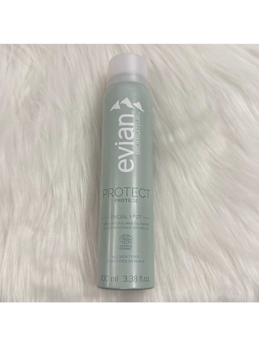Evian Mineral Spray Protect Facial Mist with Natural Mineral Water